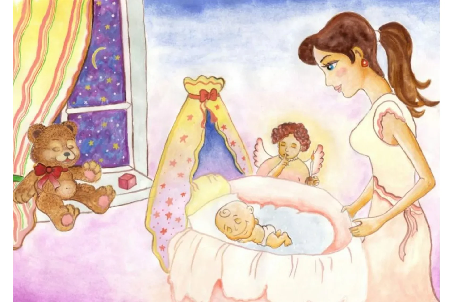 Как научить ребенка засыпать и спать без груди, ночных пробуждений и укачиваний (Людмила Шарова), фото 1 из 1.