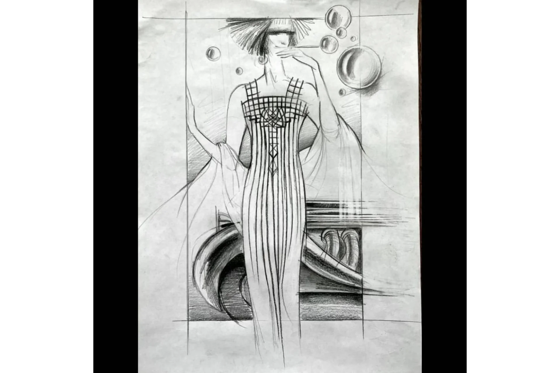 Вышивальное реалити. Серия 7. Вышивка в стиле ар-деко (Лена Завражина), фото 1 из 1.