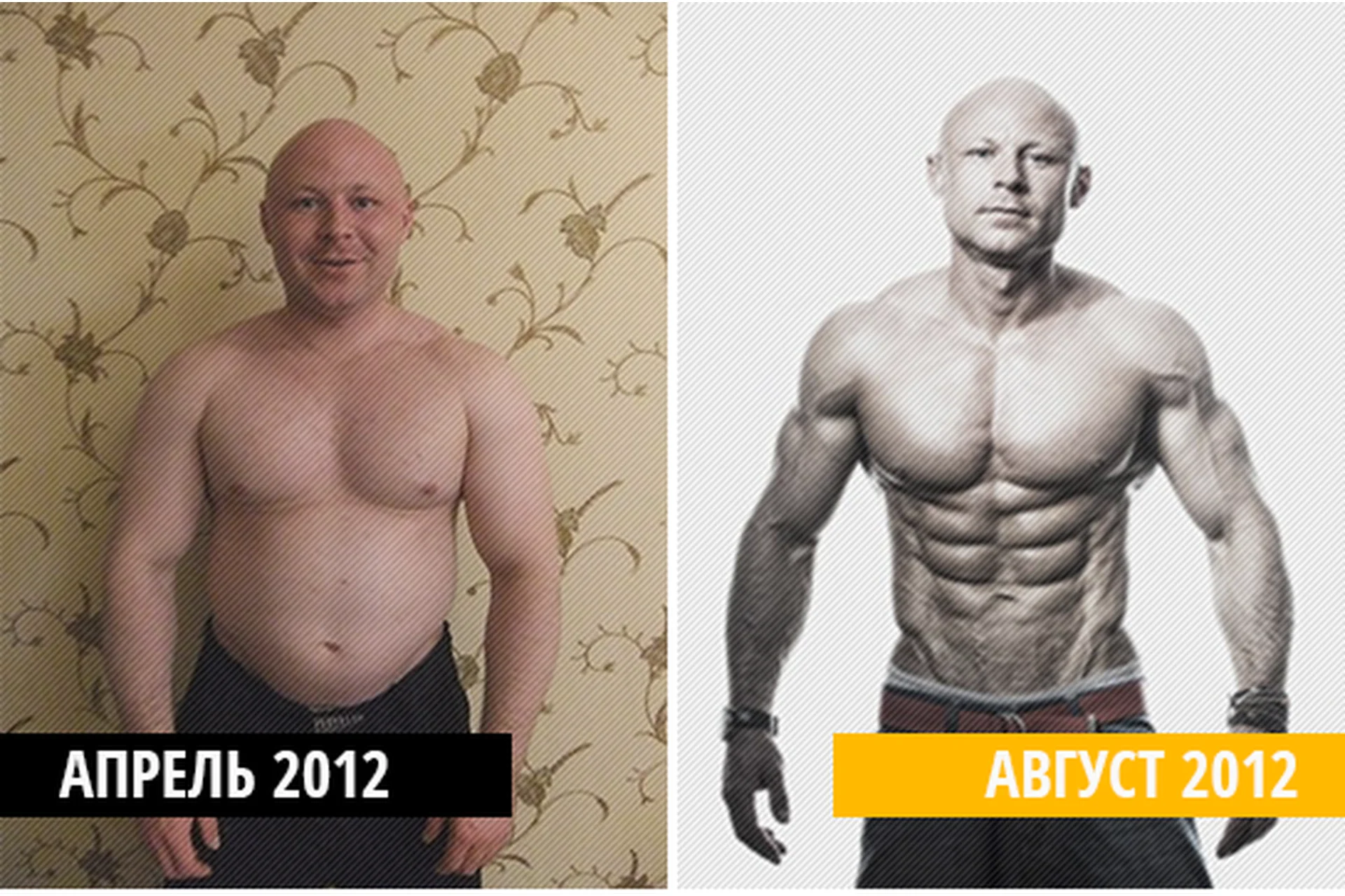 Фитнес модель за 4 месяца (Ярослав Брин), фото 1 из 1.