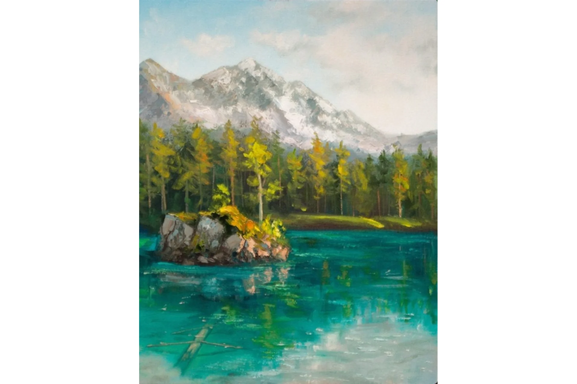 [ZartSchool] Кристальная прозрачность. Горное озеро (Татьяна Зубова), фото 1 из 1.