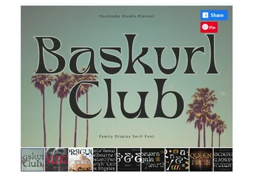 [Creativefabrica] Baskvrl Club Font (youthlabs)