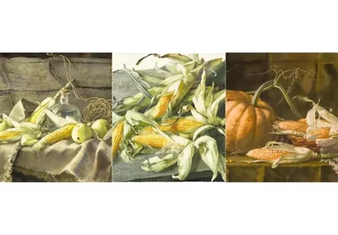 [lectoroom] Этюд с кукурузой акварелью (Елена Базанова)