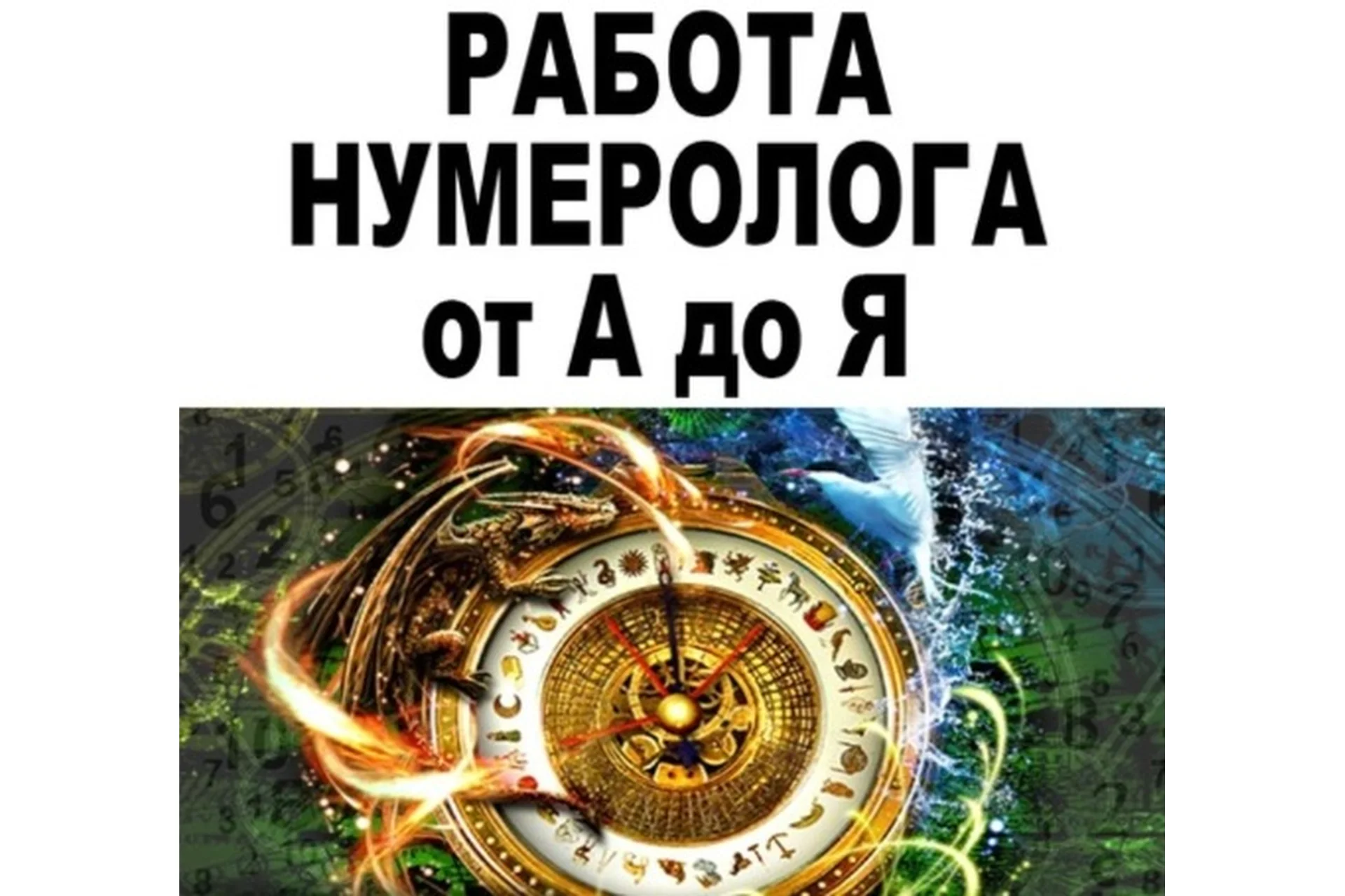 [SacralSchool] Полный алгоритм работы профессионального Нумеролога (Андрей Киселев), фото 1 из 1.