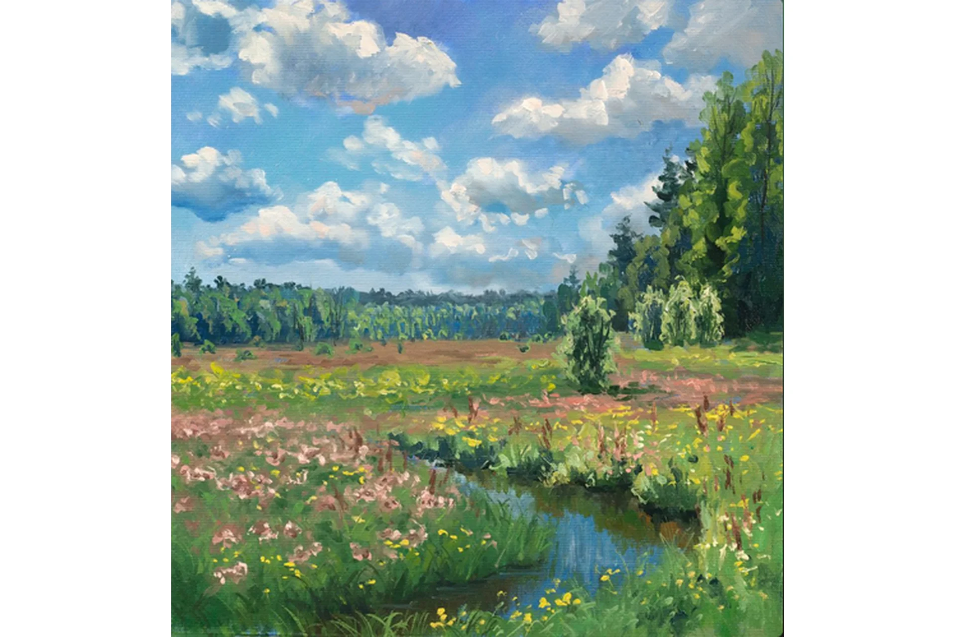 [ZartSchool] Летний луг (Татьяна Зубова), фото 1 из 1.