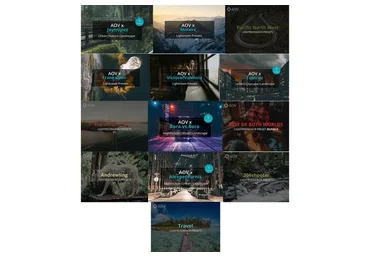 [Art of Visuals] Набор пресетов, 15 Паков