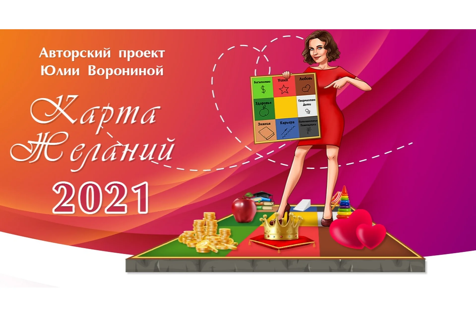 Карта желаний 2021. Пакет «Платинум» (Юлия Воронина), фото 1 из 1.