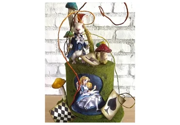 [Кондитерка] Торт «Алиса в стране чудес» (Елена Гнут)