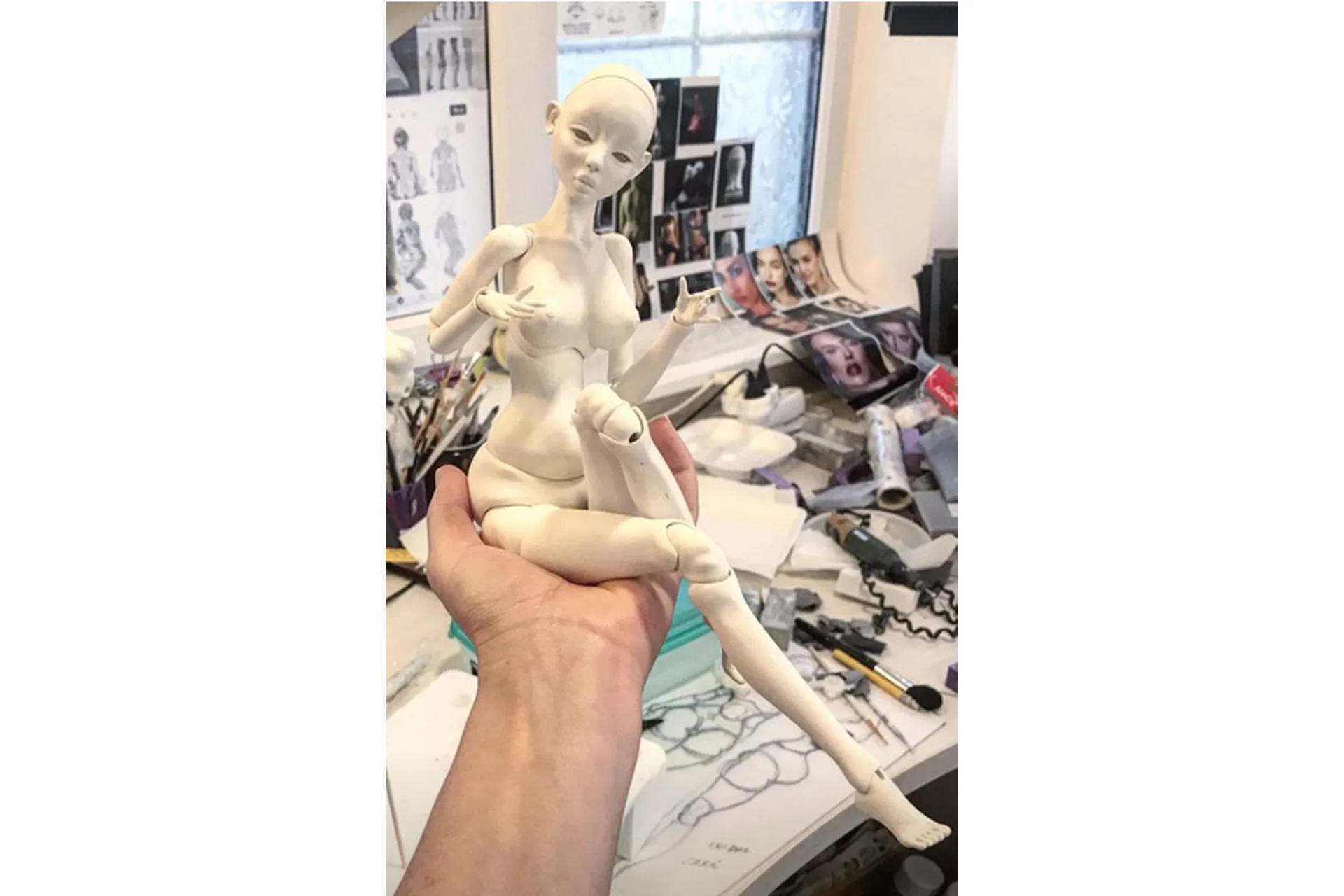 Шарнирная кукла от А до Я (Инна Шварцман), фото 1 из 1.