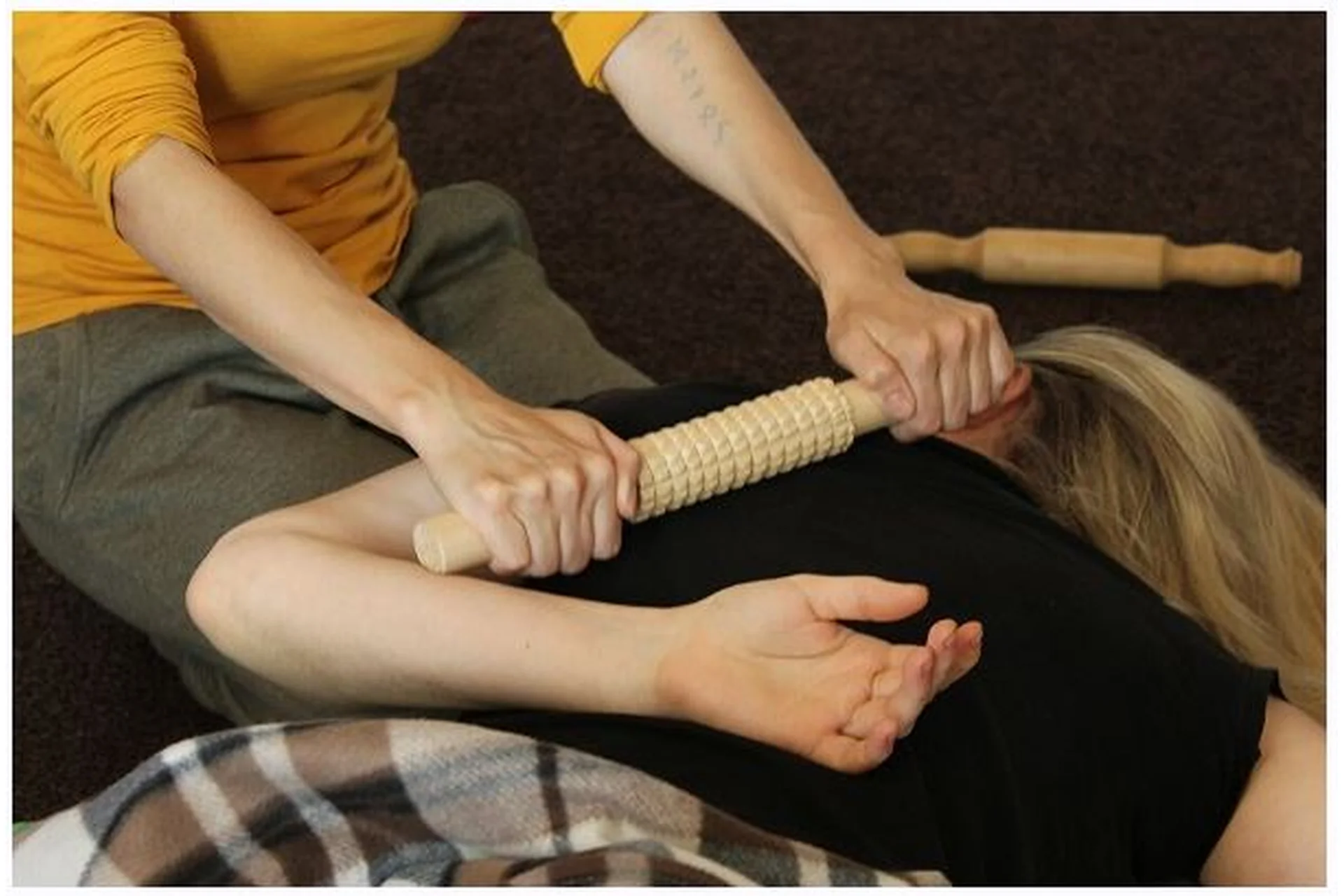 Ладка скалкой, 5 уроков + Ладка стоп.  Пакет "Базовый"  (Олеся Кузнецова), фото 1 из 1.