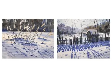 [Enterclass] Курс по акварели «Оттенки зимы» (Николай Солодов)