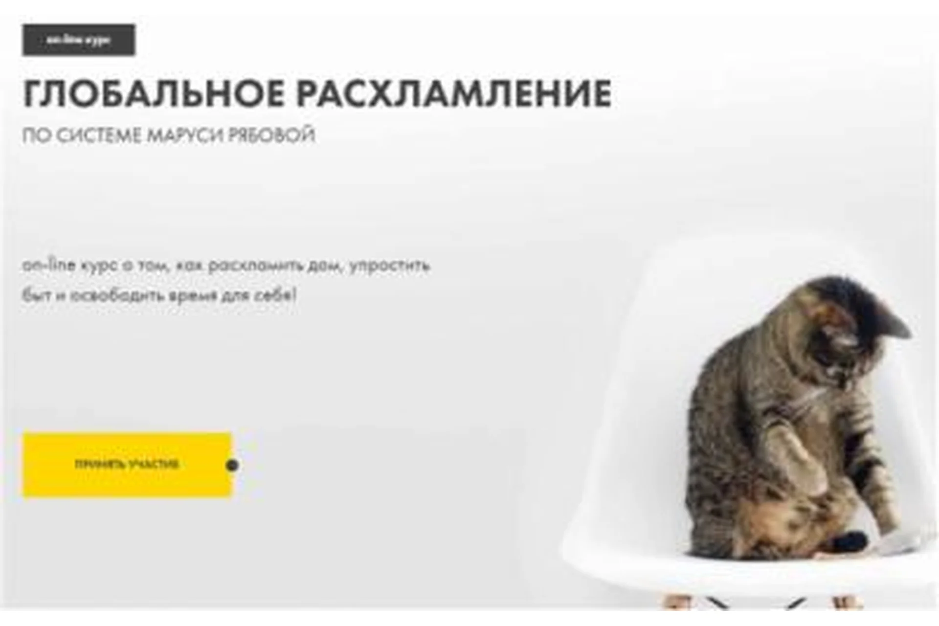 Глобальное расхламление (Маруся Рябова), фото 1 из 1.