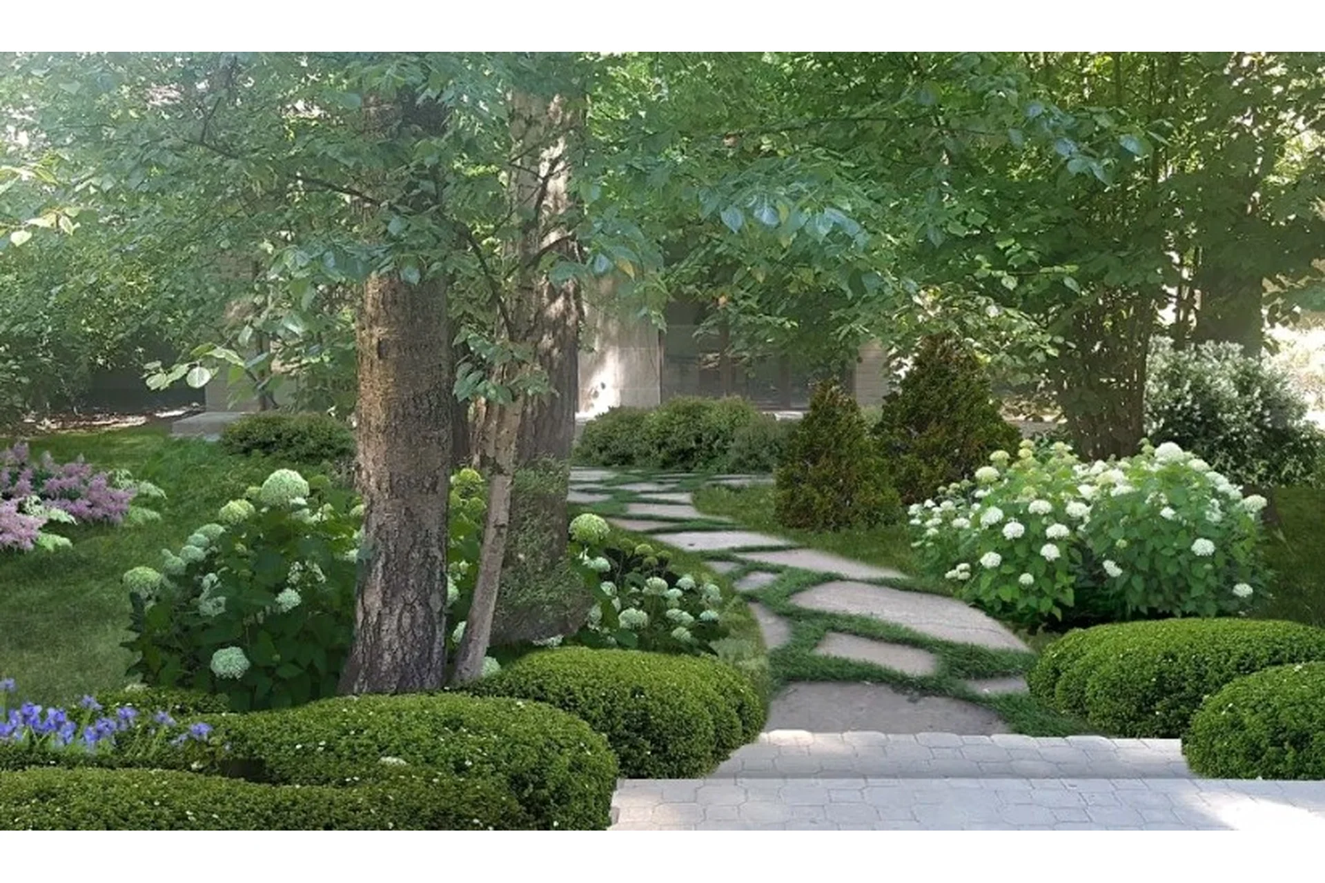 [Перспектива Школа ландшафтного дизайна] Коллаж в Photoshop (Екатерина Гнучих), фото 1 из 1.