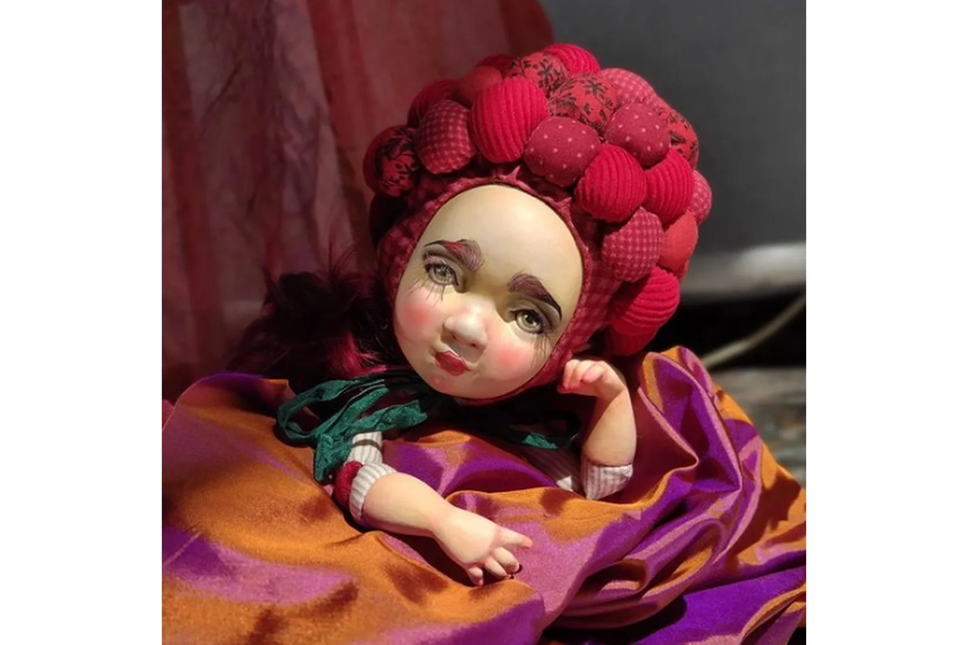 Подвижная кукла Фрукты-ягоды (Ксения Мингалева), фото 1 из 1.