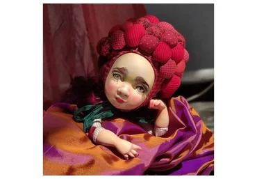 Подвижная кукла Фрукты-ягоды (Ксения Мингалева)