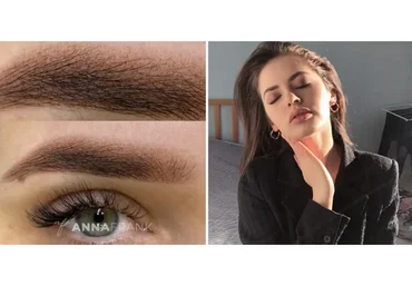 Брови в технике Air Shadow Eyebrows (Анна Франк)