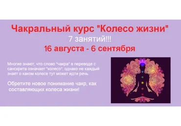 Чакральный курс «Колесо жизни» (Оксана Балакирева)