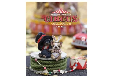 Triplushki Circus collection. Часть 1 Такса Грызлик и чихуахуа Котлетка (Таисия Клонингер)