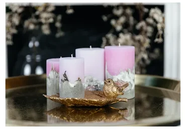 Курс по созданию бетонных свечей (Юлия Гарипова)