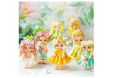 Шоколадные куколки «Весна-лето». Тариф «Вместе» (Екатерина Завирюха)