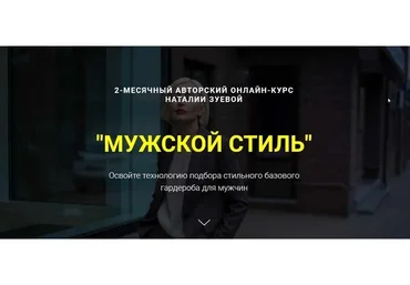 Мужской стиль. Тариф «Профессиональный»  (Наталья Зуева)