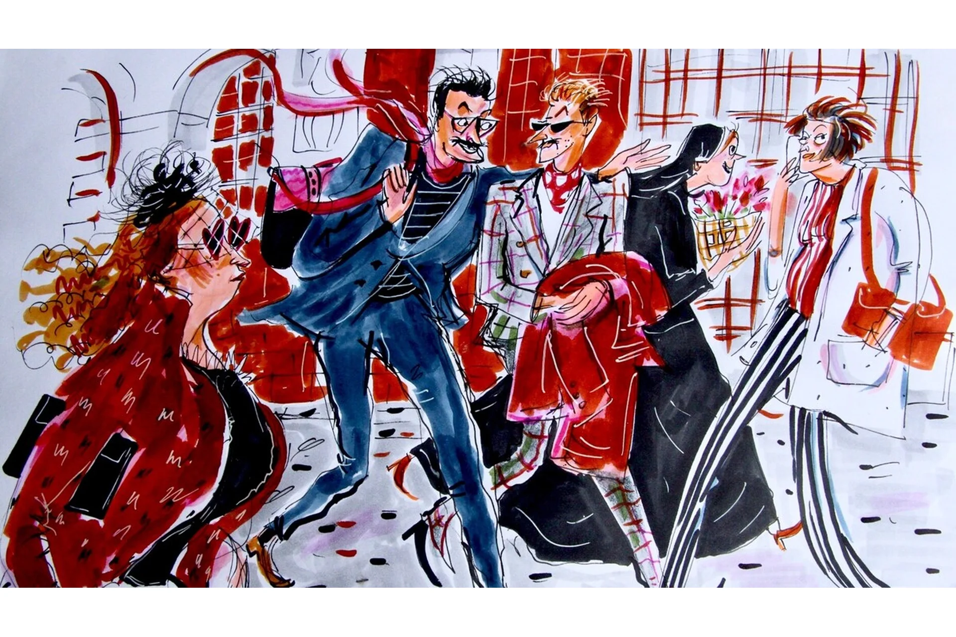 [KalachevaSchool] Парижские зарисовки (Евдокия), фото 1 из 1.