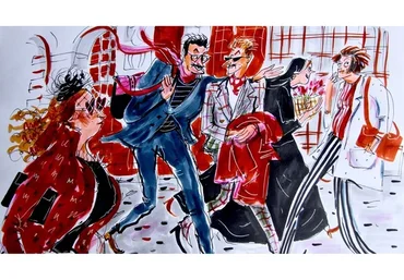 [KalachevaSchool] Парижские зарисовки (Евдокия)