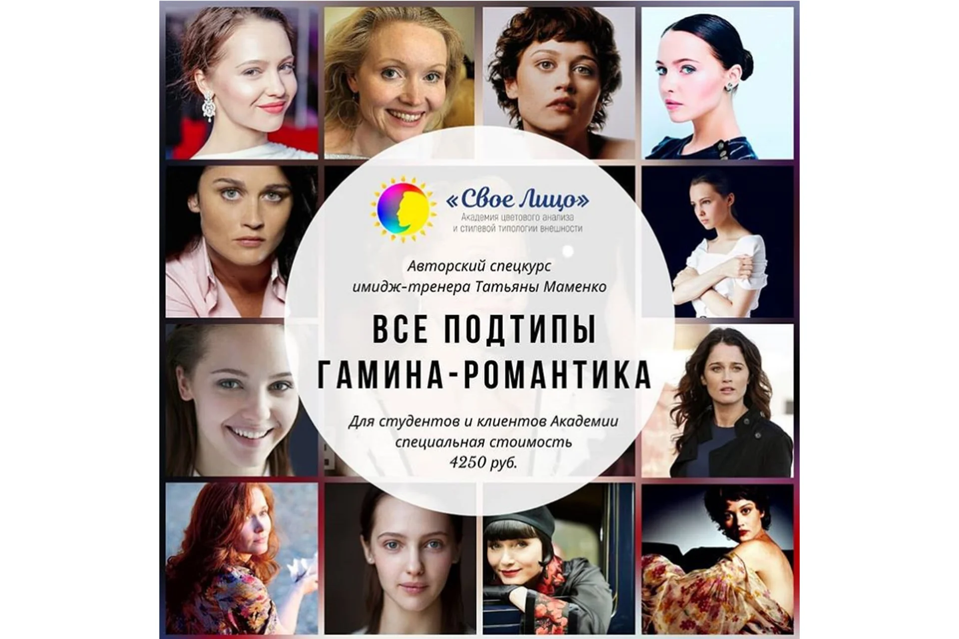 Все подтипы гамина-романтика (Татьяна Маменко), фото 1 из 1.