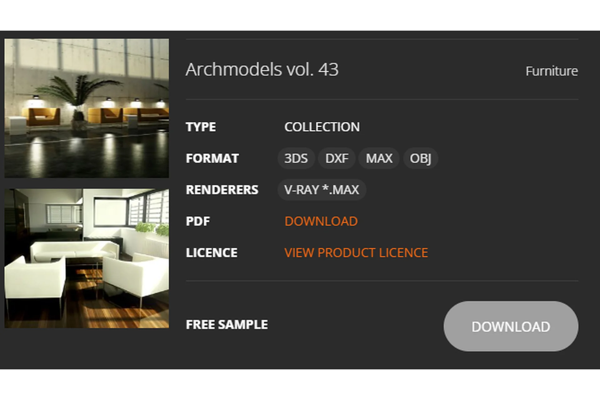 [Evermotion] Archmodels vol.43, фото 1 из 1.