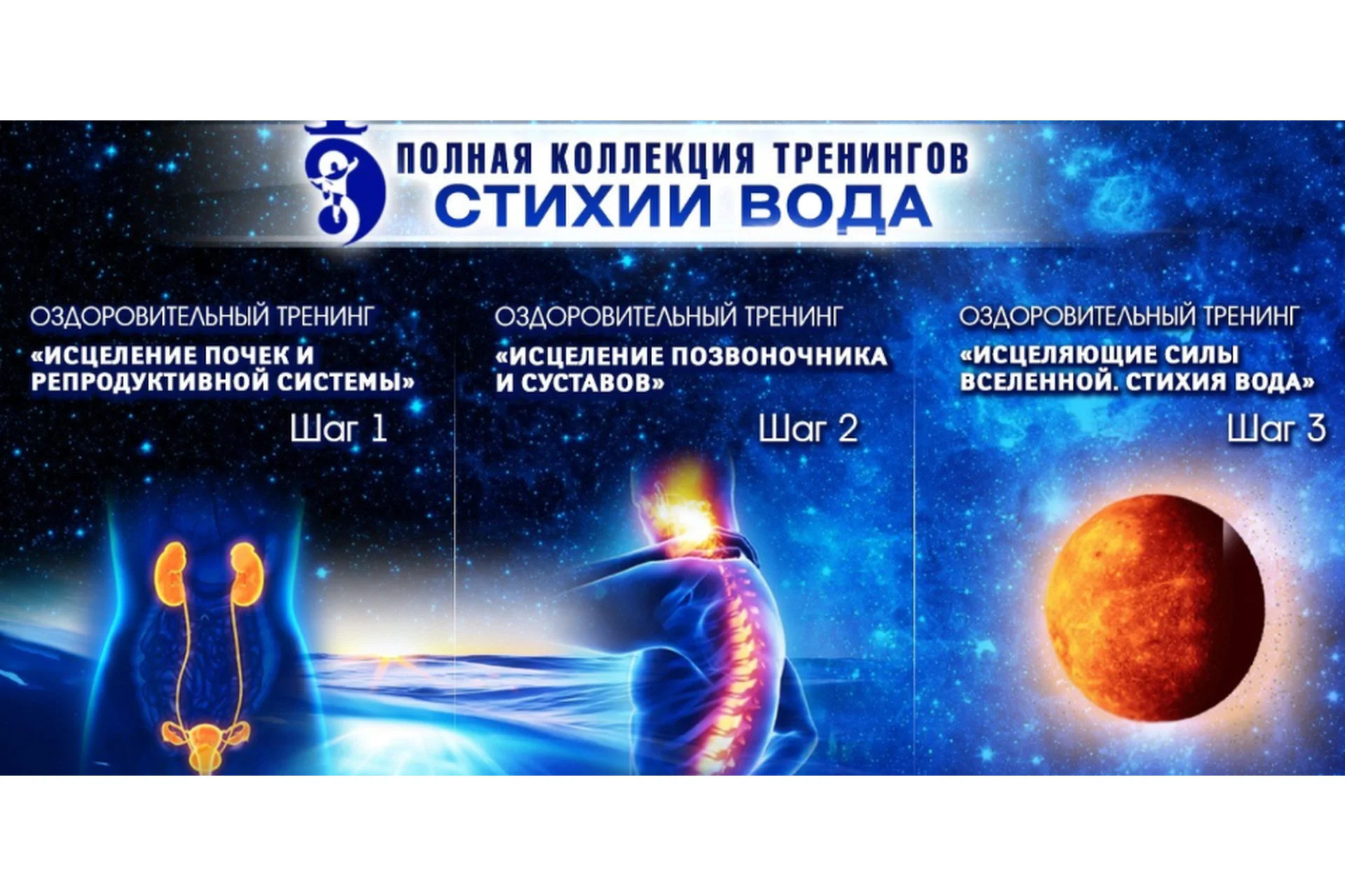 [Стихии Вода] Исцеление почек и репродуктивной системы. Шаг 1. Тариф - Вип (Владимир Осипов), фото 1 из 1.