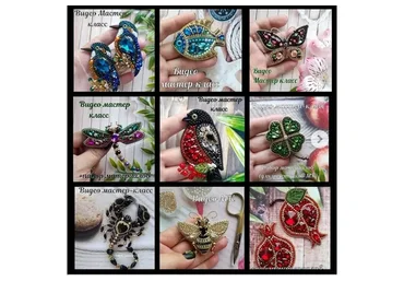 Подробные видео мастер-классы, 14шт (Лилия Заббарова)