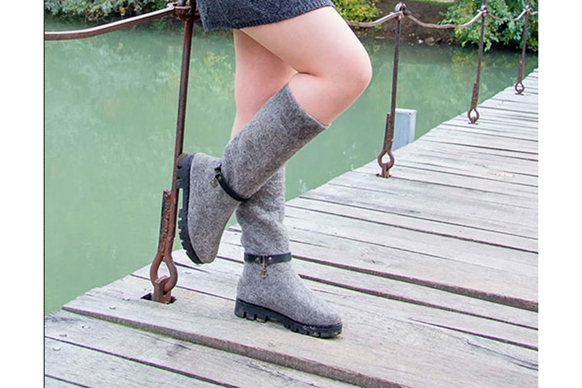 Сапоги «Go-go boots» (Марина Майорова), фото 1 из 1.