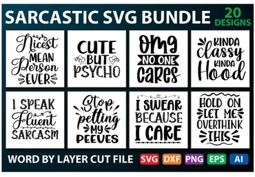 [Creativefabrica] Sarcastic SVG Bundle Vol.3 (ismetarabd)
