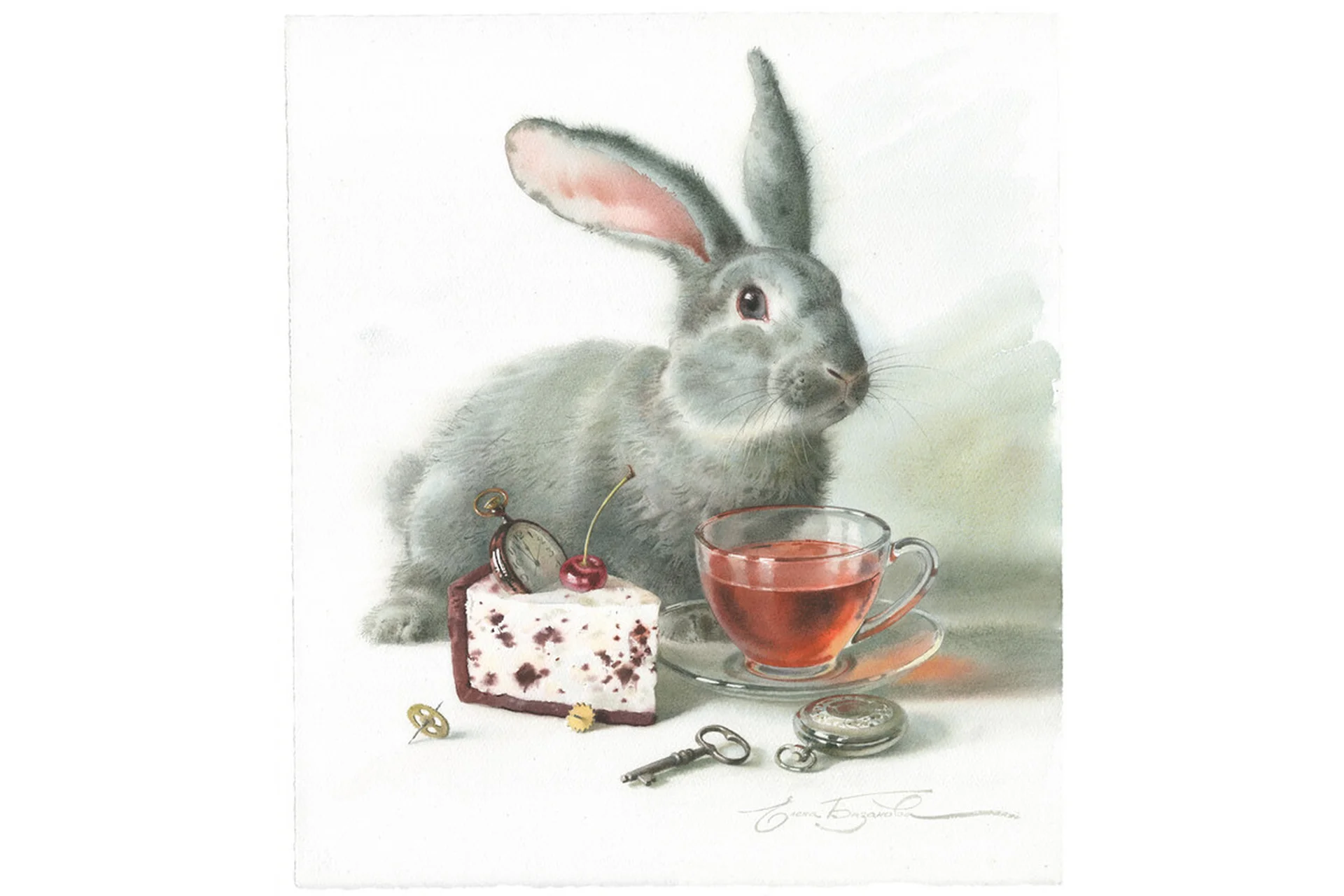 [lectorom] Безумное чаепитие с кроликом (Елена Базанова), фото 1 из 1.