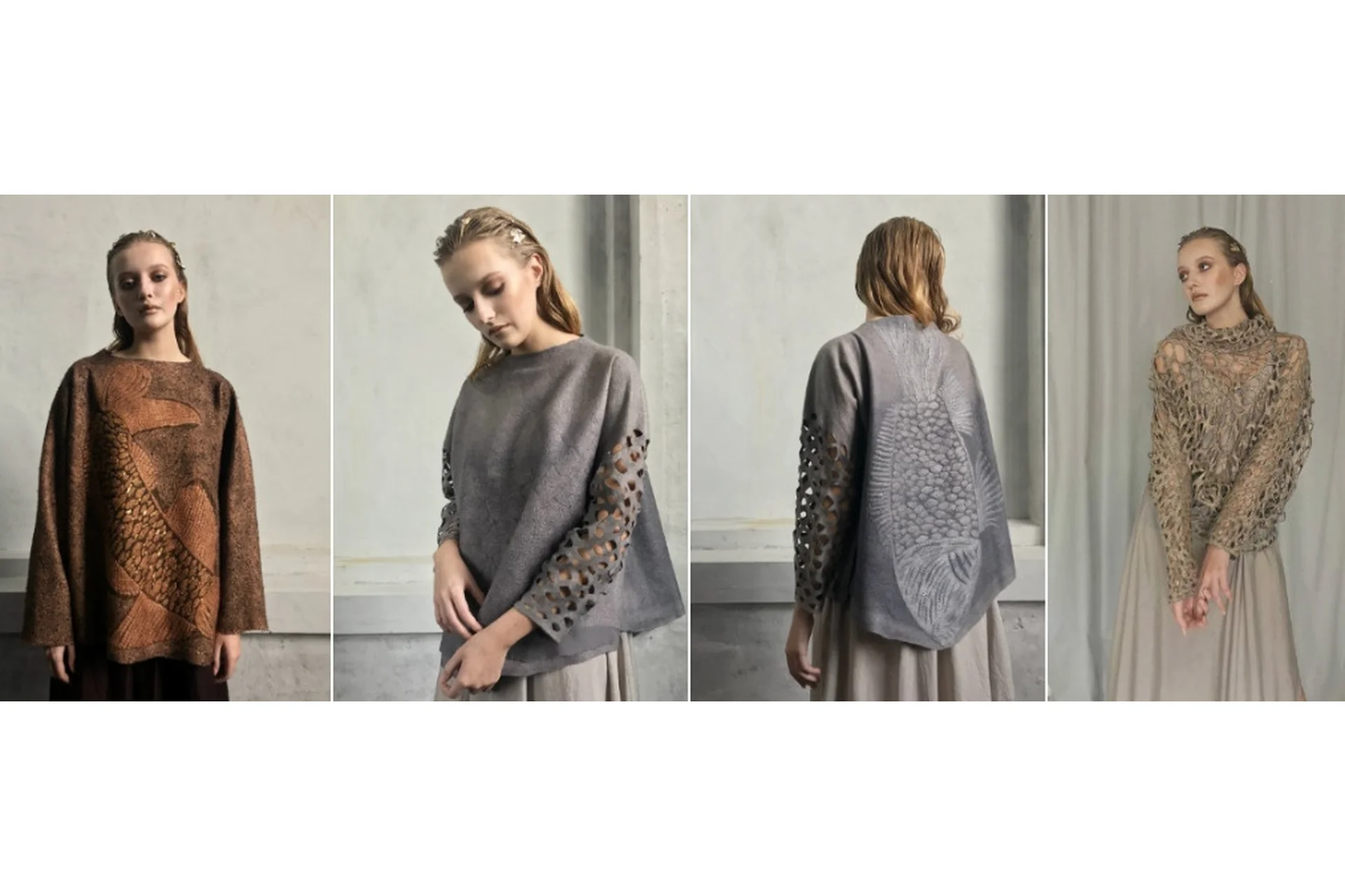 Свитер с объемным декором (Алена Селезнева), фото 1 из 1.