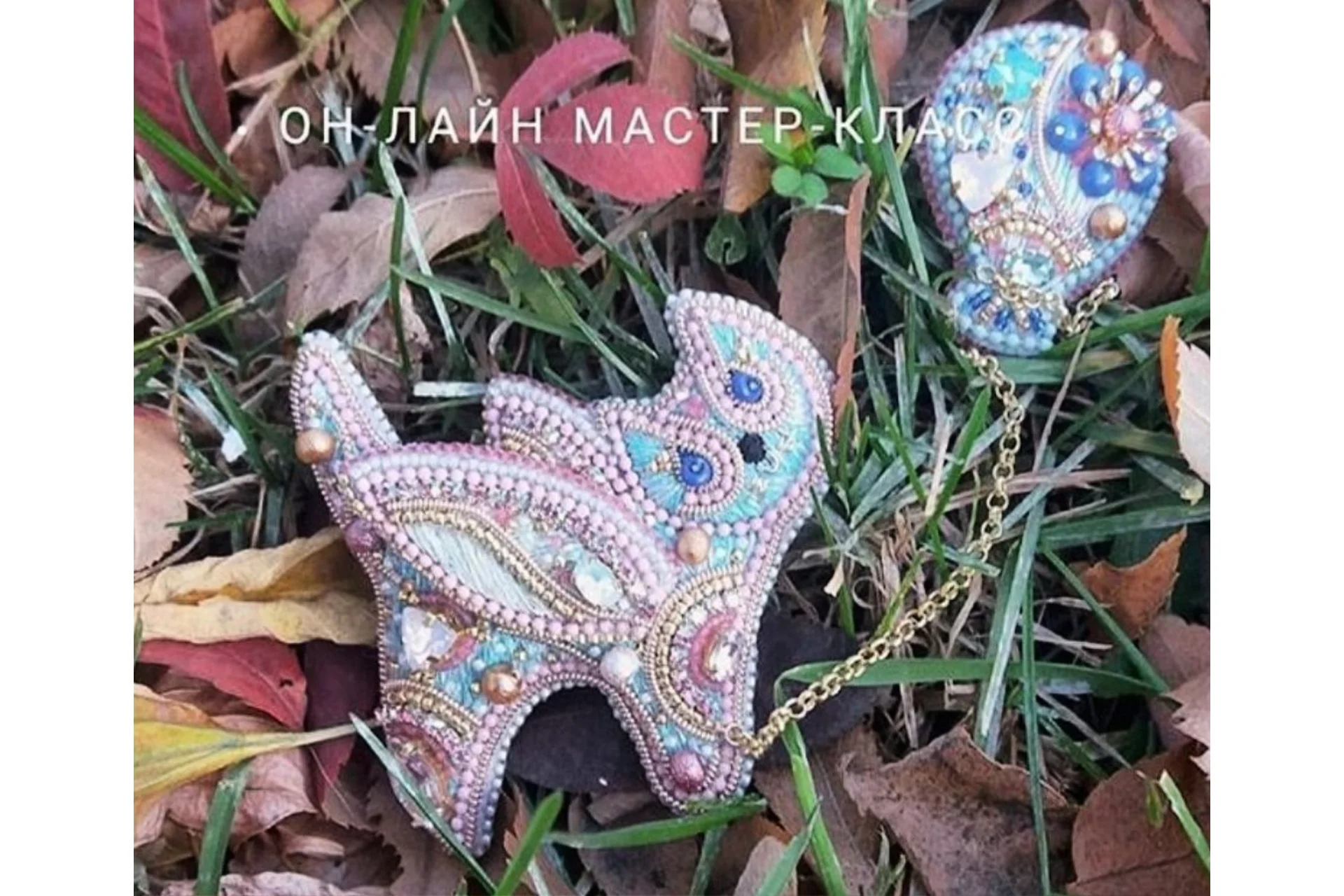 [rupeka] Брошь «Крылатый кот», фото 1 из 1.