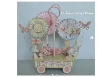 Подставка для кукол.  15 - 19 Апрель, 2019 (Полина Инякина)