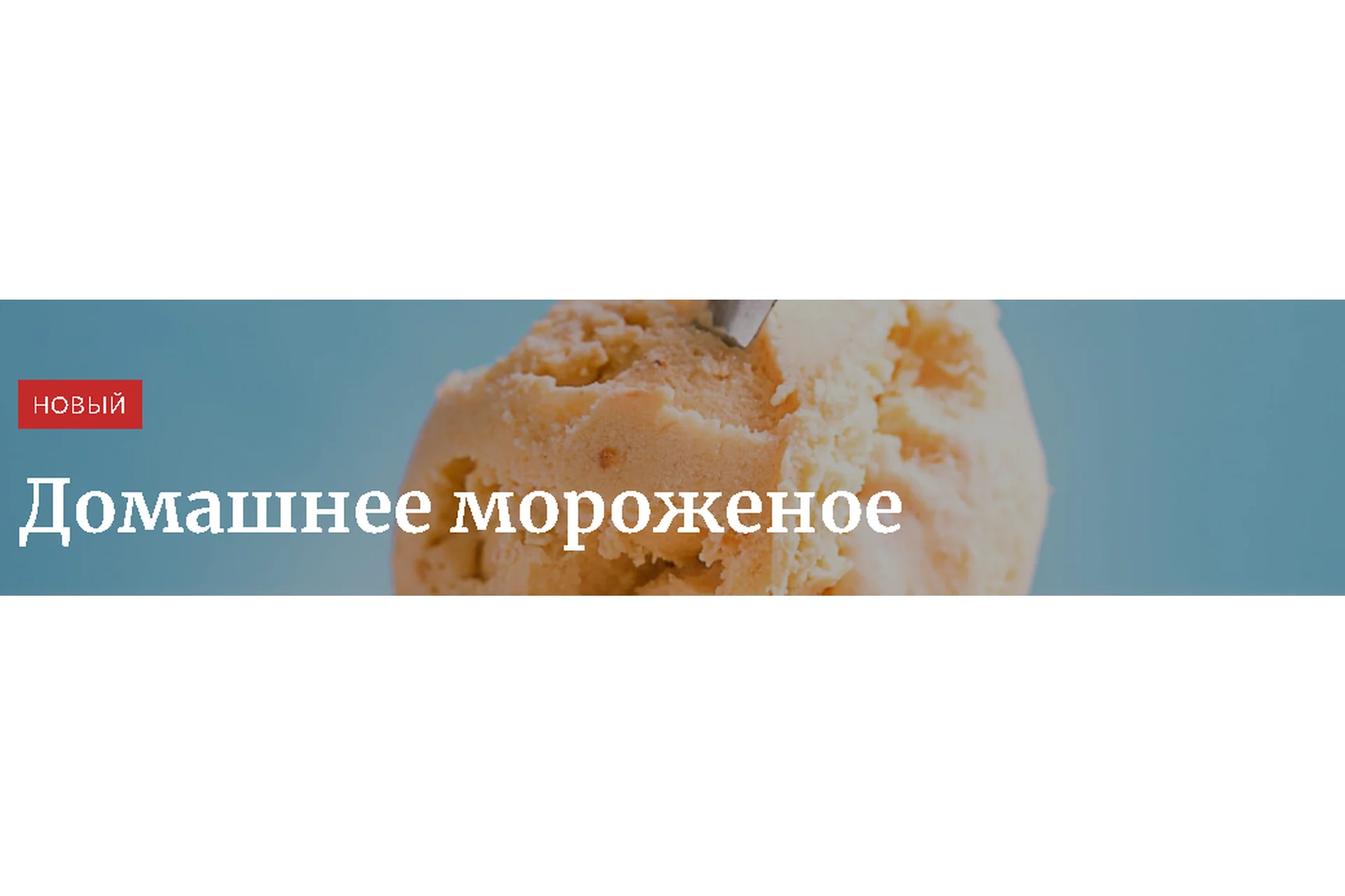 [Novikov School] Домашнее мороженое (Елена Гончарова), фото 1 из 1.