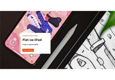 [Draw it] Flat на IPad. Flat иллюстрация (Алёна Казначеева)