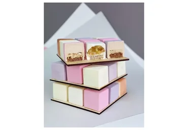 [Make Cake] Муссовые пирожные + Кубик Рубика (Анастасия Лазарева)