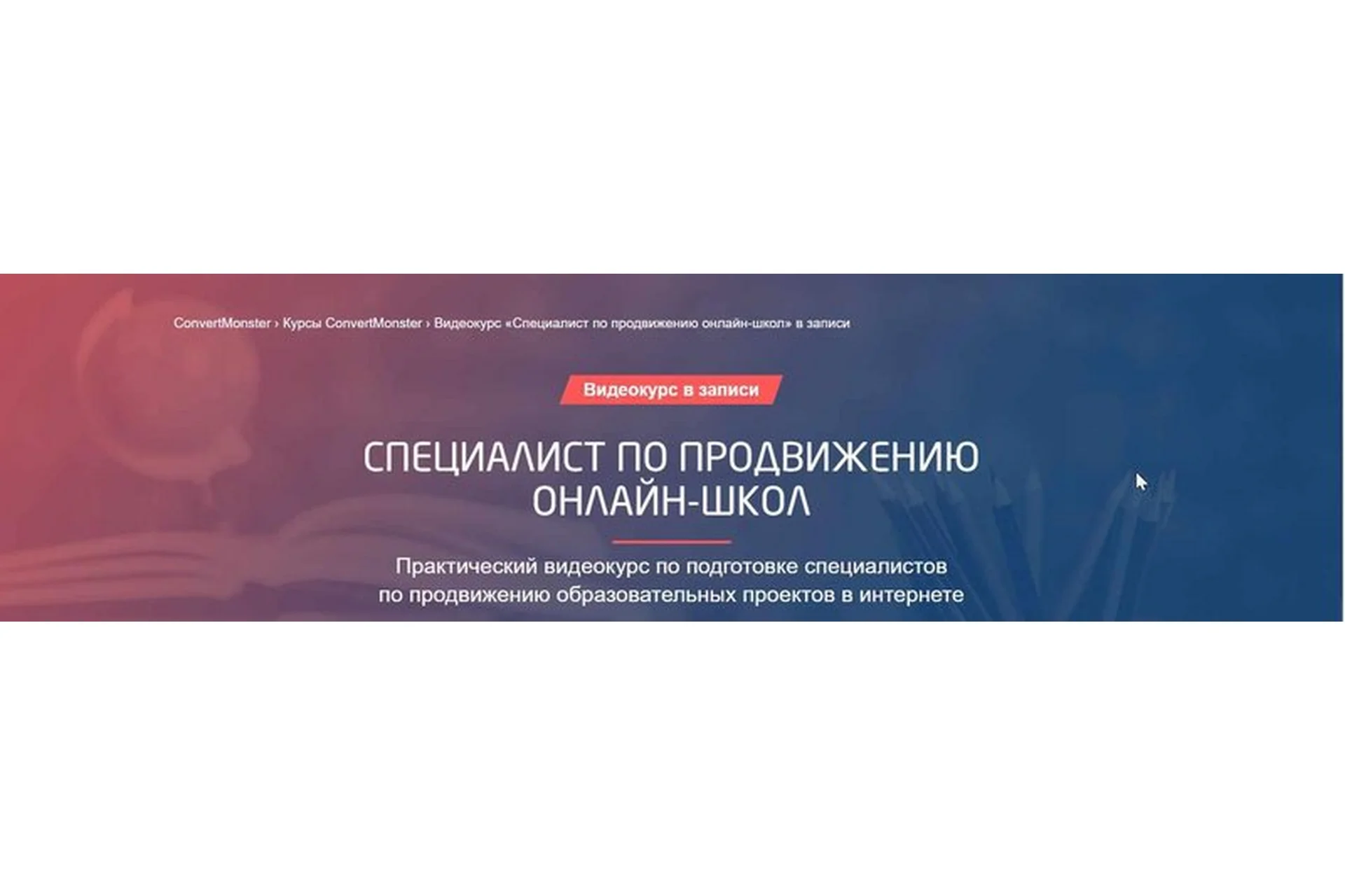 [ConvertMonster] Специалист по продвижению онлайн-школ (Антон Петроченков), фото 1 из 1.