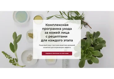 [Alhimik School] Комплексная программа ухода за кожей лица с рецептами, 35+ (Наталия Ткаченко)