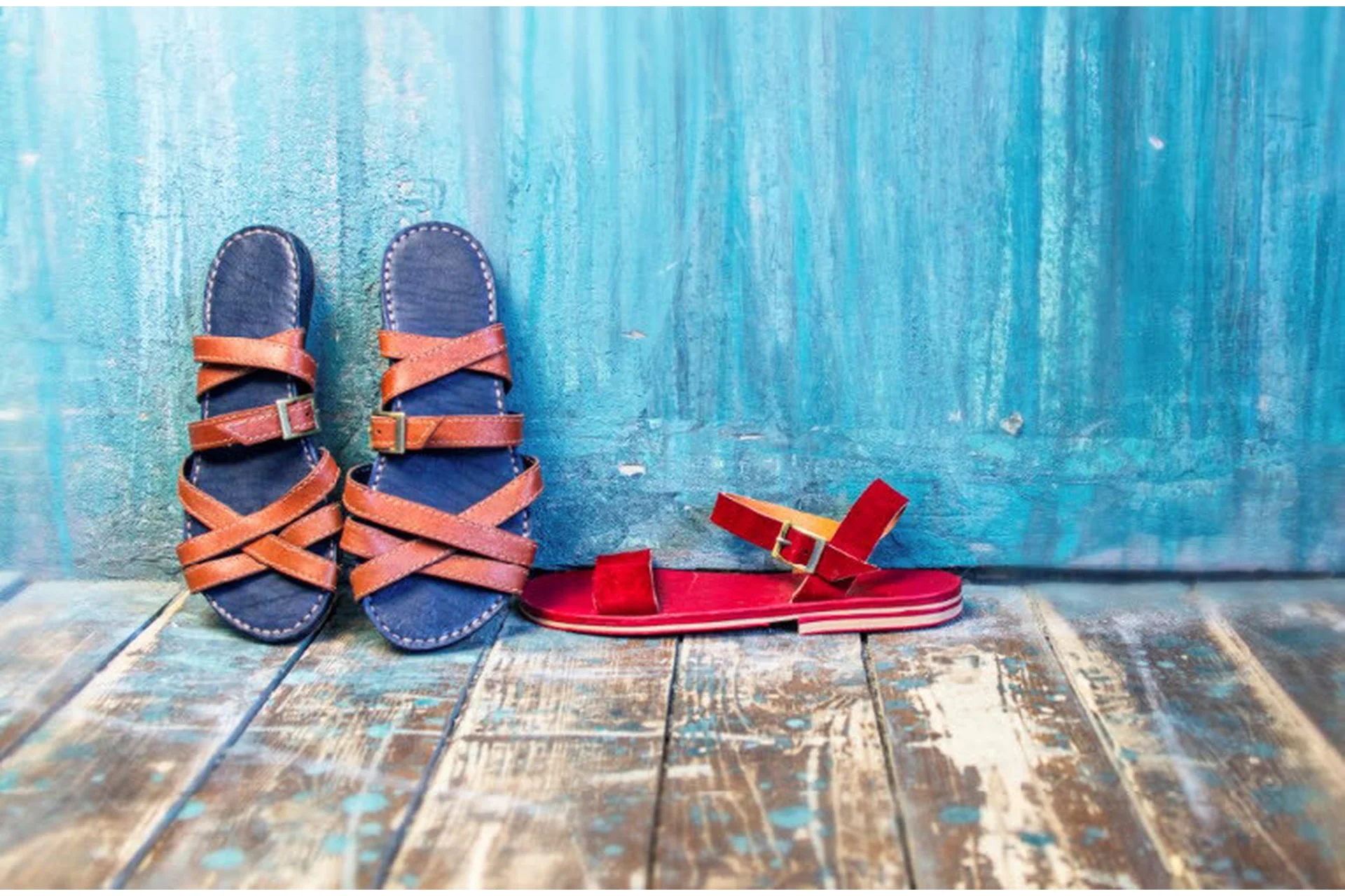 [Кожа&Войлок] Босоножки из кожи своими руками (Александра Александрова), фото 1 из 1.