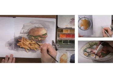 [enterclass] Фуд-скетчинг (Лена Сень)