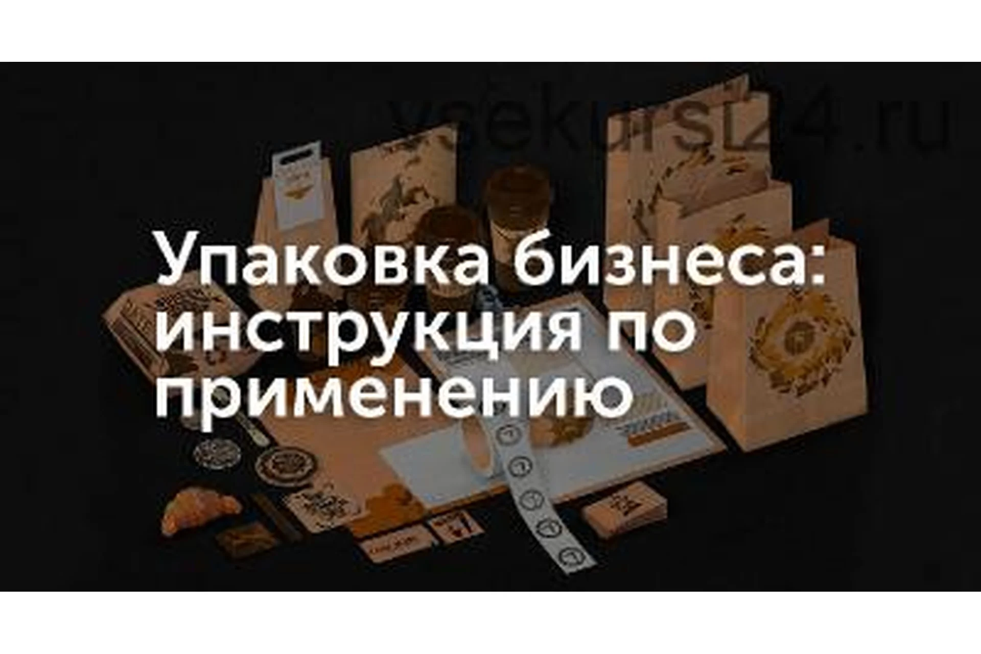 Упаковка вашего бизнеса, 2014  (Егор Булыгин), фото 1 из 1.