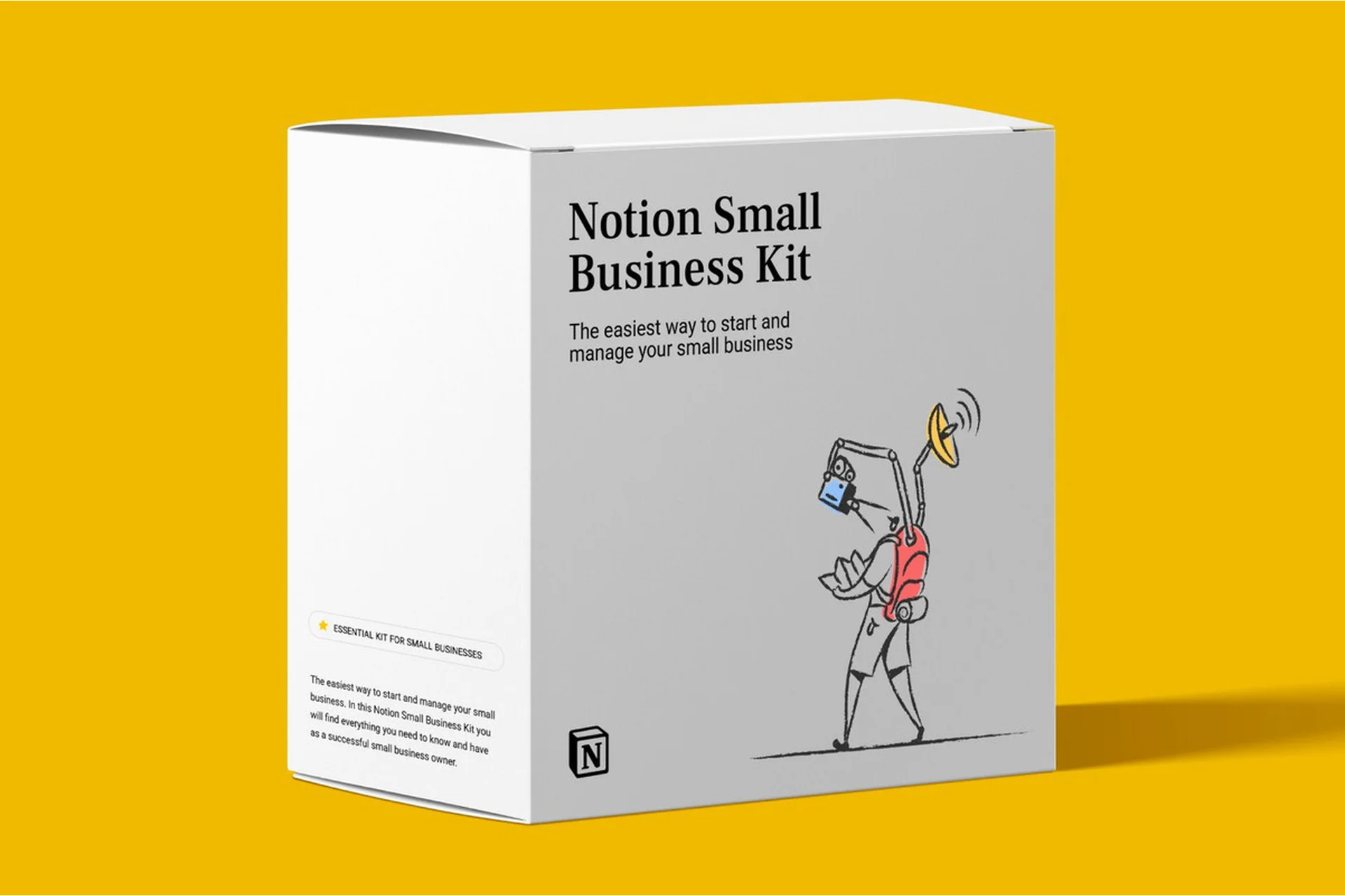 [Notion] Набор шаблонов Notion Small Business Kit (Modest Mitkus), фото 1 из 1.