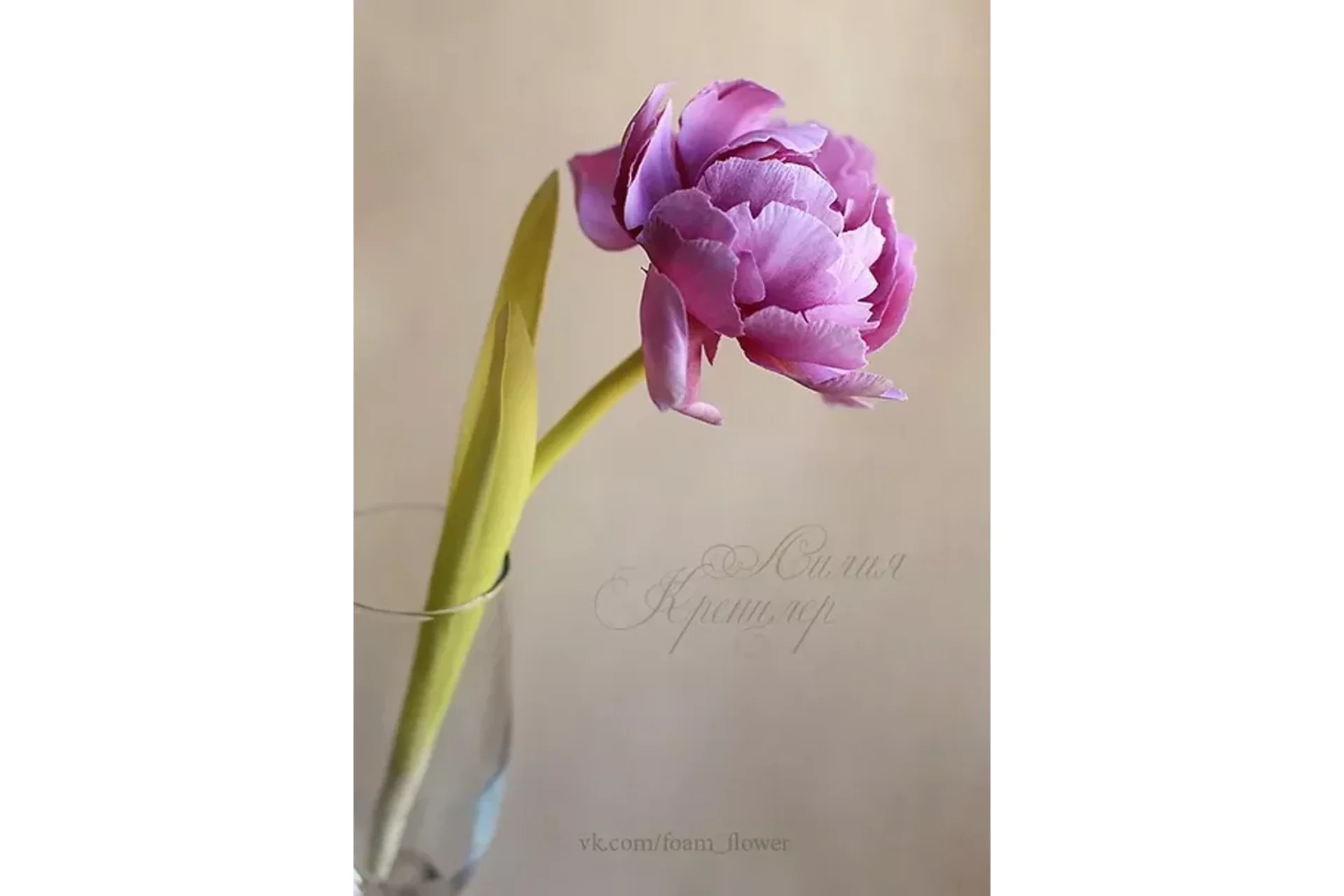 Цветы из фоамирана (Лилия Кренцлер), фото 1 из 1.