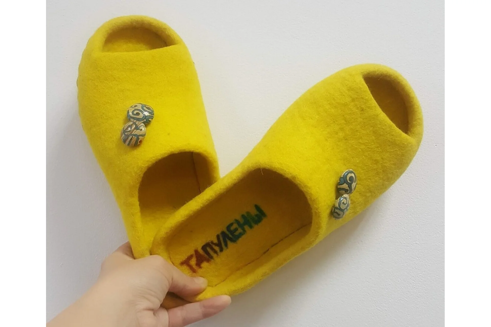 Мастер класс «Тапочки с открытым носком» (Лена Ларина), фото 1 из 1.