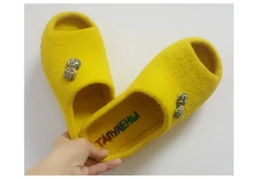 Мастер класс «Тапочки с открытым носком» (Лена Ларина)