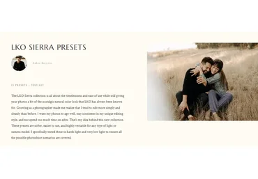 [Meridian] Бомбезные пресеты для свадеб и лавстори. LKO Sierra (Lukas Korynta)