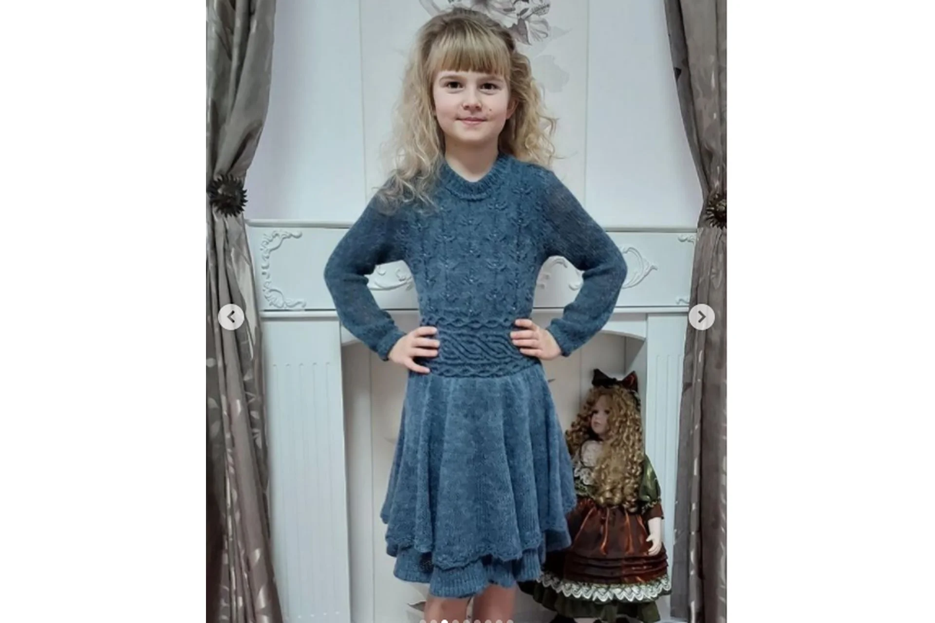 Платье «Невесомость» (virina.knits), фото 1 из 1.